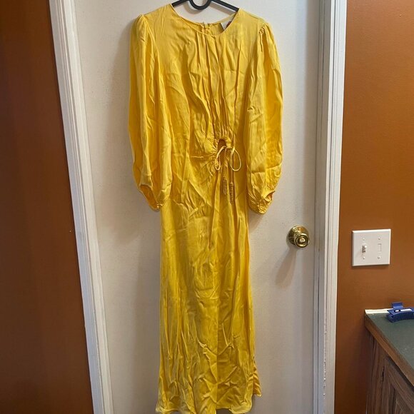 Farm Rio Women's Yellow Dress - Picture 1 of 3